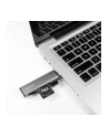 Logilink Hub USB 3.2 Gen 2 aluminiowa obudowa, wbudowany czytnik kart pamięci SD, z diodą LED szary (UA0394) - nr 9