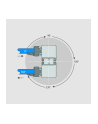 METZ CONNECT PRZEJŚCIÓWKA, ADAPTER LAN RJ45  130863-06-E [1X ZŁĄCZE ŻEŃSKIE RJ45 - 1X ZŁĄCZE ŻEŃSKIE RJ45]  (13086306E) - nr 2