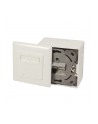 Logilink Cat.6A Wall Outlet 2 X Rj45 Shielded With Backbox Pure White (NP0124) - nr 20