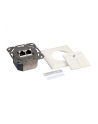 Logilink Cat.6A Wall Outlet 2 X Rj45 Shielded With Backbox Pure White (NP0124) - nr 30