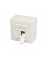 Logilink Cat.6A Wall Outlet 2 X Rj45 Shielded With Backbox Pure White (NP0124) - nr 33