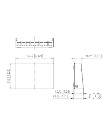 Metz Connect Patchpanel 130861-0802-E 8 Portów Bez Wyposażenia 1 U nr 2