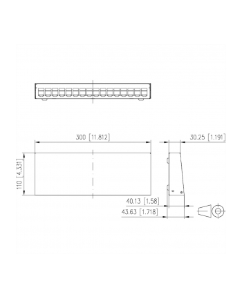 Metz Connect Patchpanel 130861-1602-E 16 Portów Bez Wyposażenia 1 Szt. nr 1