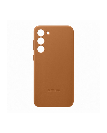 Samsung Leather Case do Galaxy S23+ Kamelowy (EF-VS916LAEGWW)