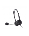 Lindy 42870 słuchawki/zestaw słuchawkowy Przewodowa Opaska na głowę Połączenia/muzyka USB Typu-A Czarny - nr 2