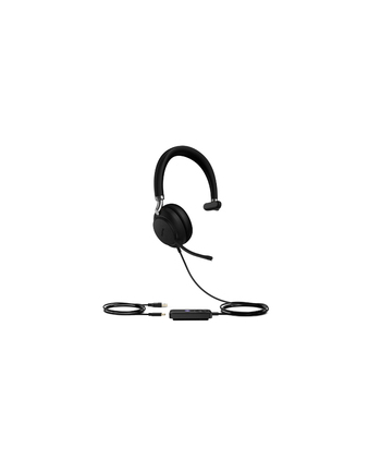 Yealink Słuchawka Yealink Uh38 Zestaw Słuchawkowy Przewodowybezprzewodowy Opaska Na Głowę Połączeniamuzyka Usb Typec Bluetooth Czarny