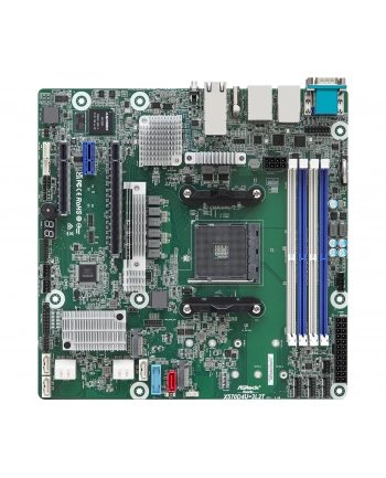 Asrock Rack X570D4U-2L2T/Bcm Płyta Główna Amd X570 Pga 1331 Micro Atx (X570D4U2L2TBCM)