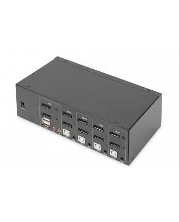Digitus Przełącznik Kvm, Display-Port Ds-12882, Klawiatura, Usb, 1920 X 1080 Pixel, 1200 1280 1440 2560 10 (DS12882)