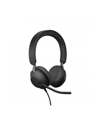 Jabra Evolve2 40 Se Przewodowy Stereofoniczny Zestaw Słuchawkowy Z Certyfikatem Uc Usb C
