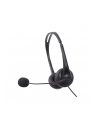 Lindy 42870 słuchawki/zestaw słuchawkowy Przewodowa Opaska na głowę Połączenia/muzyka USB Typu-A Czarny - nr 4