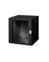Digitus Szafa Sieciowa Wisząca Unique 19'' 12U Rack 600X600, Drzwi Szyba, Czarny, Niedzielona, Złożona, 100Kg (DN1912U66SW) - nr 8