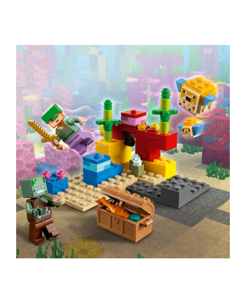 LEGO MINECRAFT 7+ Rafa koralowa 21164
