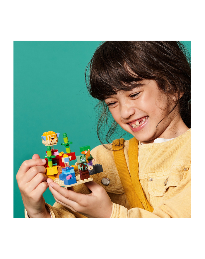 LEGO MINECRAFT 7+ Rafa koralowa 21164 główny