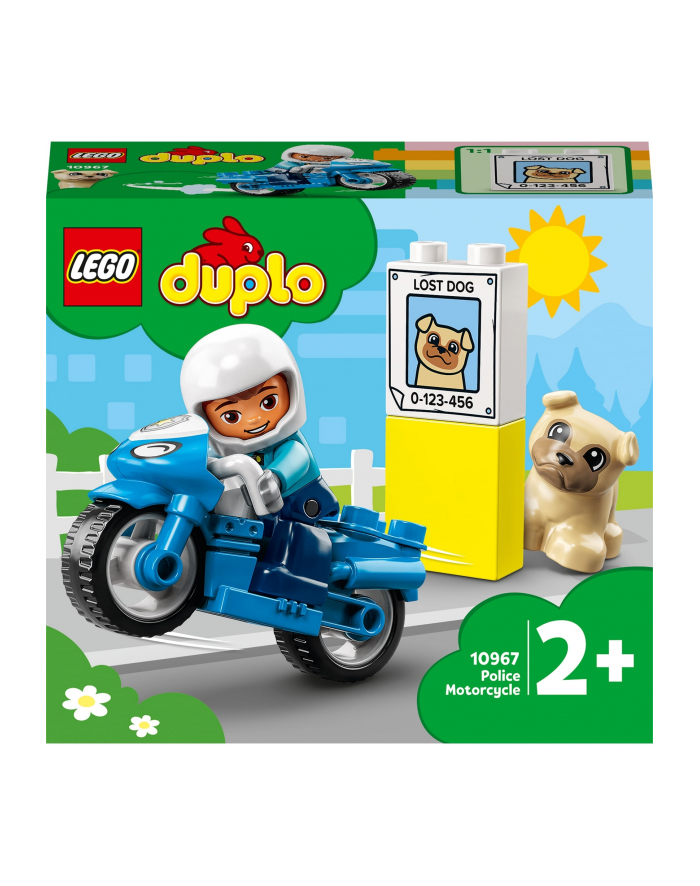 LEGO DUPLO 2+ Motocykl policyjny V29 10967 główny