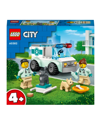 LEGO CITY 4+ Karetka weterynaryjna 60382