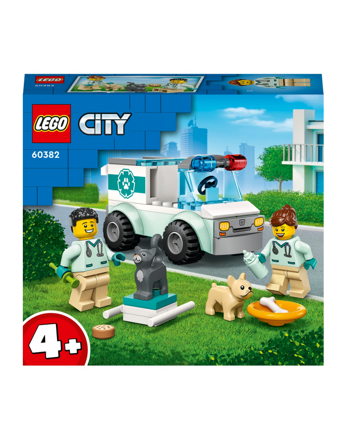 LEGO CITY 4+ Karetka weterynaryjna 60382 główny