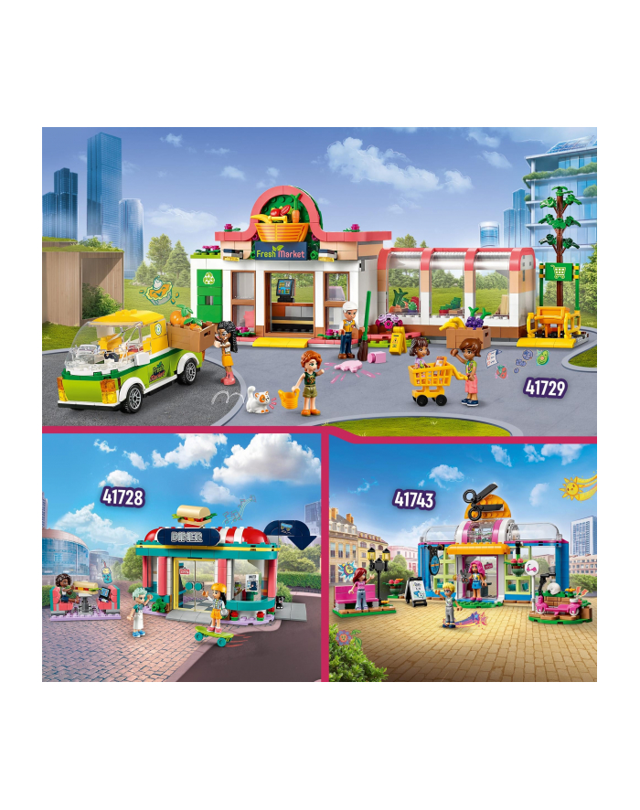 LEGO FRIENDS 6+ Bar w śródmieściu Heartlake 41728 główny