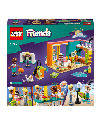 LEGO FRIENDS 6+ Pokój Leo 41754