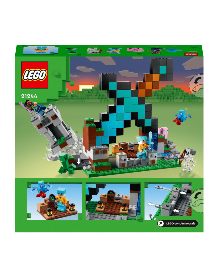 LEGO MINECRAFT 8+ Bastion miecza 21244 główny