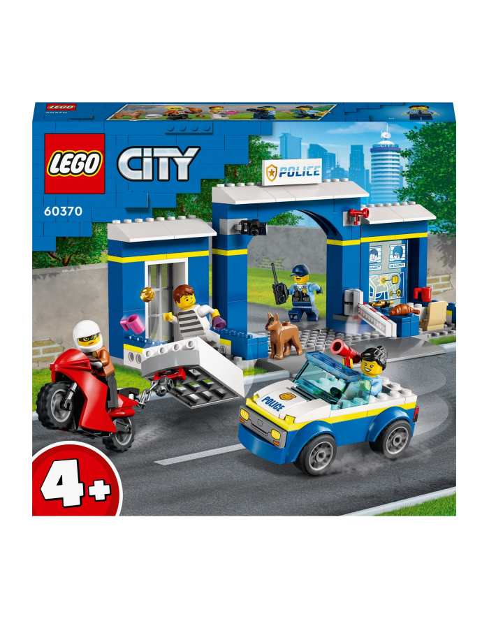 LEGO CITY 4+ Posterunek policji pościg 60370 główny