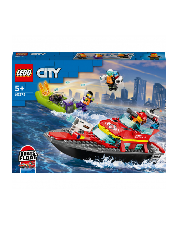 LEGO CITY 5+ Łódź strażacka 60373 główny