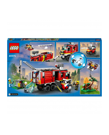 LEGO CITY 7+ Terenowy pojazd straży pożarnej 60374