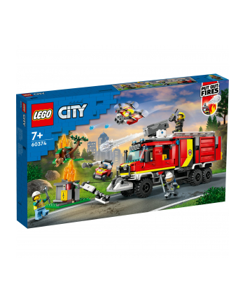 LEGO CITY 7+ Terenowy pojazd straży pożarnej 60374