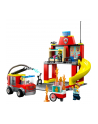 LEGO CITY 4+ Remiza strażacka i wóz strażac..60375 - nr 1
