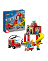 LEGO CITY 4+ Remiza strażacka i wóz strażac..60375 - nr 8