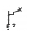 NEOMOUNTS BY NEWSTAR Screen Desk Mount 17-27inch clamp+grommet 1 screen Black - nr 14
