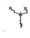 NEOMOUNTS BY NEWSTAR Screen Desk Mount 17-27inch clamp+grommet 2 screens Black - nr 31