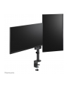NEOMOUNTS BY NEWSTAR Screen Desk Mount 17-27inch clamp+grommet 2 screens Black - nr 33