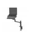 NEOMOUNTS BY NEWSTAR Laptop Desk Mount 11-17inch clamp+grommet 1 screen Black - nr 25