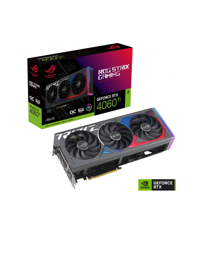 ASUS ROG Strix GeForce RTX 4060 Ti OC Edition 16GB GDDR6 główny