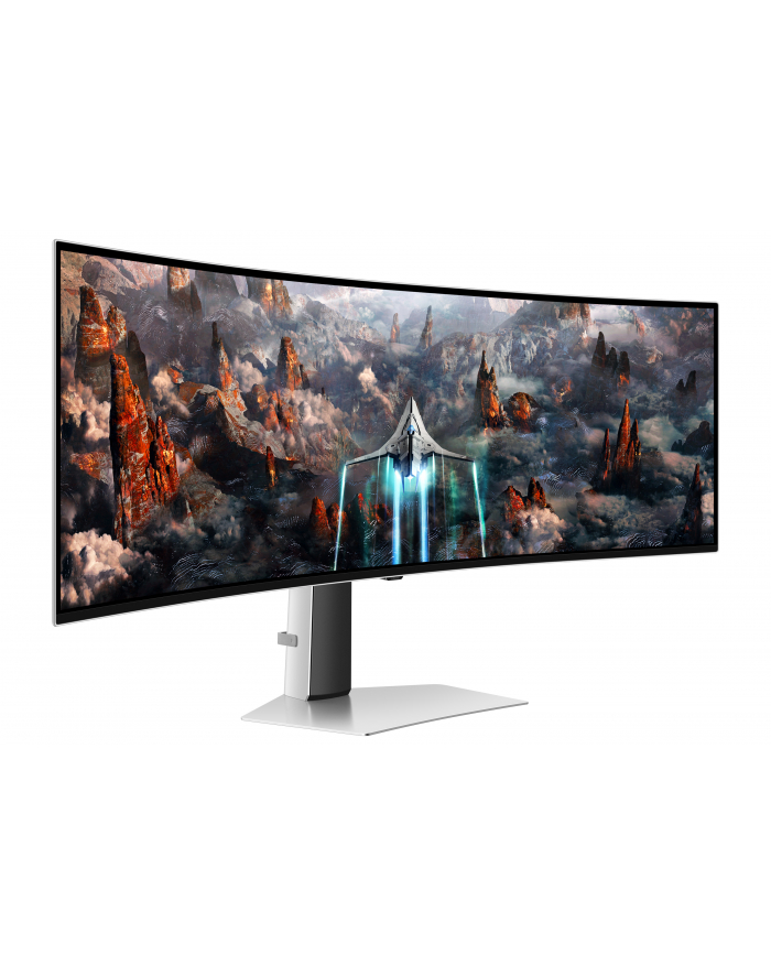 samsung Monitor 49 cali LS49CG934SUXEN OLED 5120x1440 DQHD 32:9 1xHDMI 1xmicroHDMI 1xDP 3xUSB 3.0 0,03ms(GTG) głośniki zakrzywiony HAS 240Hz Gaming 2Yd2d główny