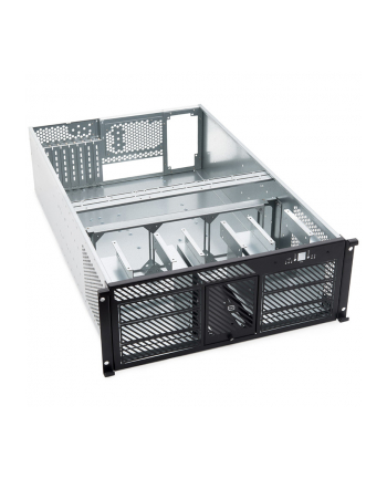 Alphacool ES 4U - 19'' - ServerRack, server case (grey/Kolor: CZARNY, watercooling ready)