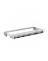 NETRACK patch panel keystone 19inch 24-porty FTP wysuwany szary - nr 1