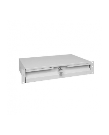 NETRACK Drawer for RACK 19inch 2U cabinet gray