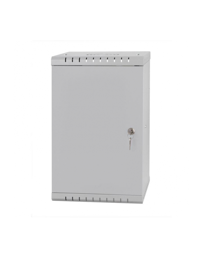 NETRACK ECO-Line wall cabinet 10inch 9U/300 mm - gray metal door główny