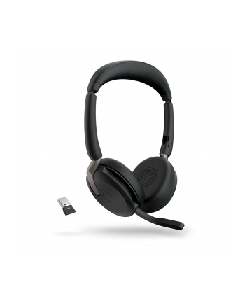 Jabra Evolve2 65 Flex Link380A Uc Stereo – Schnurloses Stereo Headset Mit Usb A Für Uc Platformen Inkl. Ladestation
