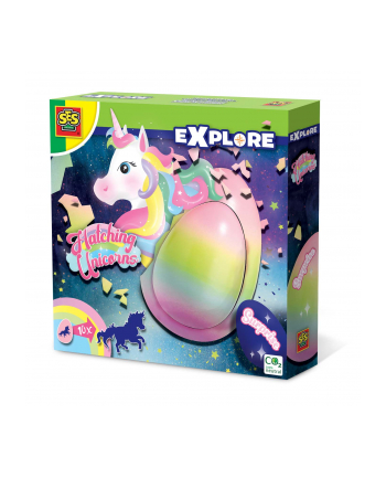 ses creative SES Explore Rosnący jednorożec jajo 25121 51215