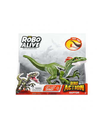 ZURU Robo Alive dino Raptor dźwięk 7172 21358