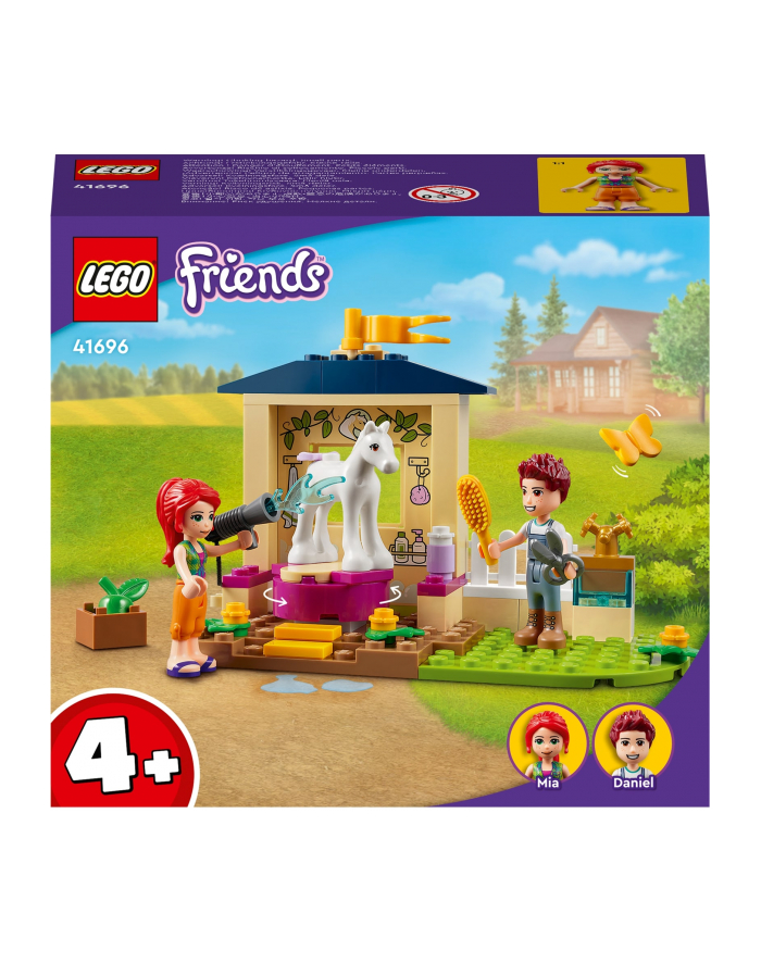 LEGO FRIENDS 4+ Kąpiel dla kucyków w stajni 41696 główny