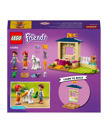 LEGO FRIENDS 4+ Kąpiel dla kucyków w stajni 41696