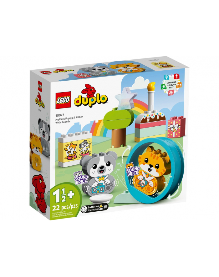 LEGO DUPLO 1,5+ Mój pierw.szczeniak i kotek..10977 główny