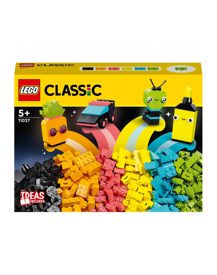 LEGO CLASSIC 5+ Kreat.zabawa neonow.koloram 11027 główny