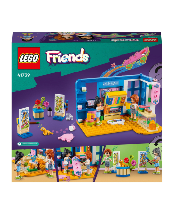 LEGO FRIENDS 6+ Pokój Liann 41739