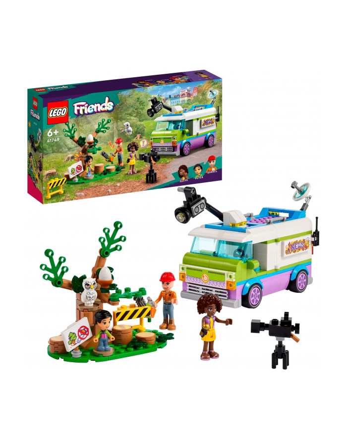 LEGO FRIENDS 6+ Reporterska furgonetka 41749 główny