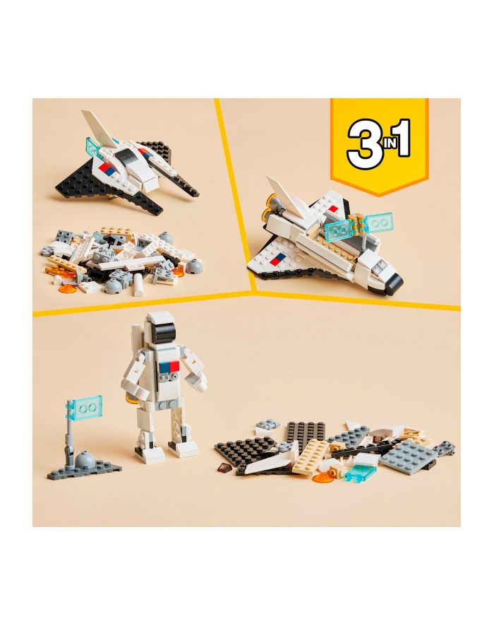 LEGO CREATOR 3w1 6+ Prom kosmiczny 31134 główny