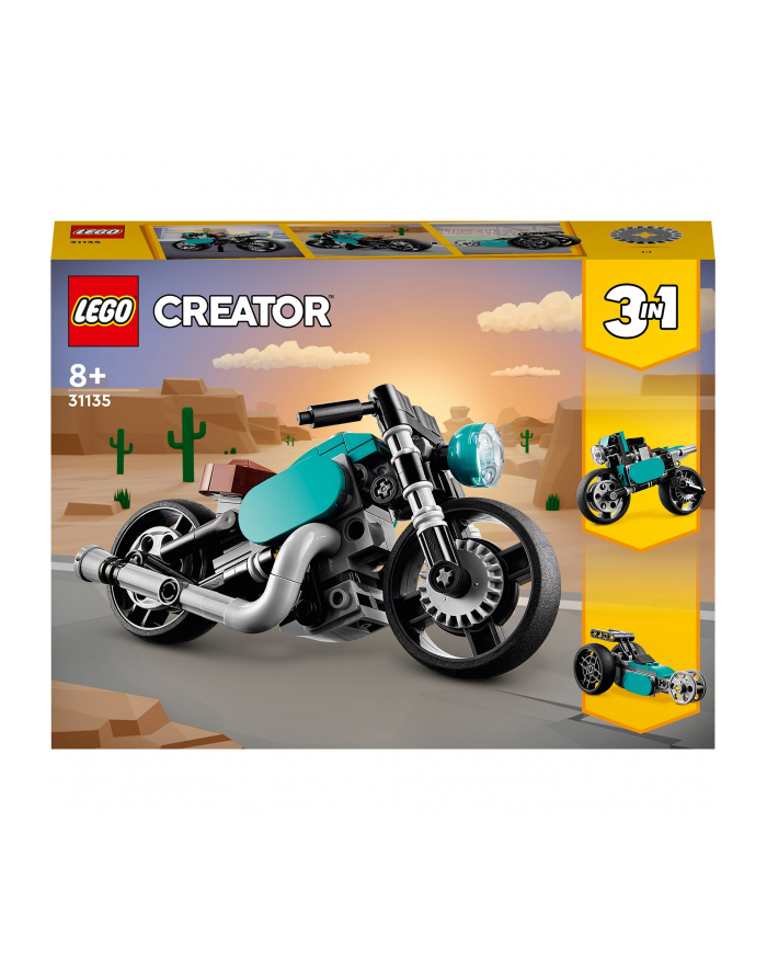 LEGO CREATOR 3w1 8+ Motocykl vintage 31135 główny